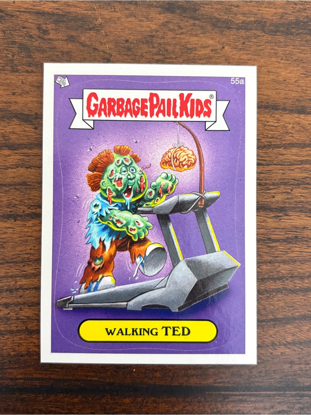 Walking TED - Garbage Pail Kids Trading Card